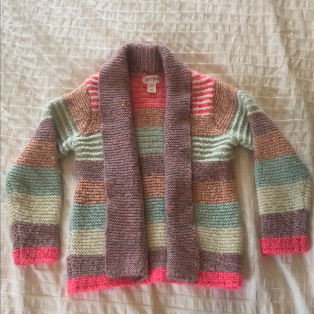 Little girls cardigan sweater